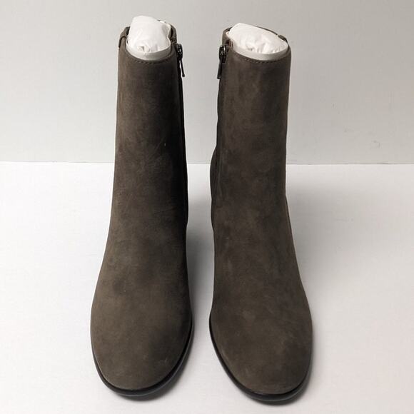 Frye Julia Ankle Boots, Dark Taupe Suede, Women's 9 M - Picture 4 of 6